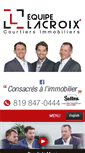 Mobile Screenshot of equipelacroix.com